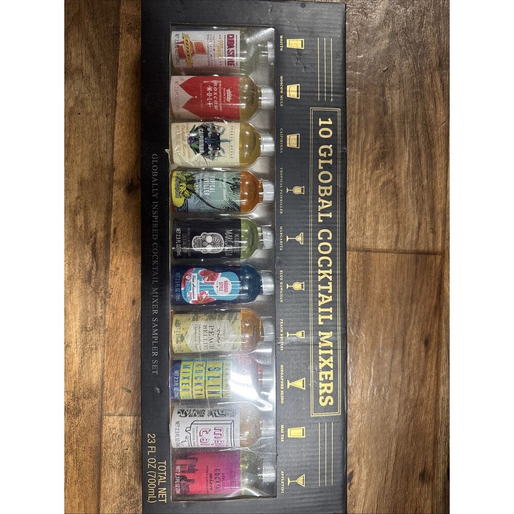 I 10 Global Cocktail Mixers